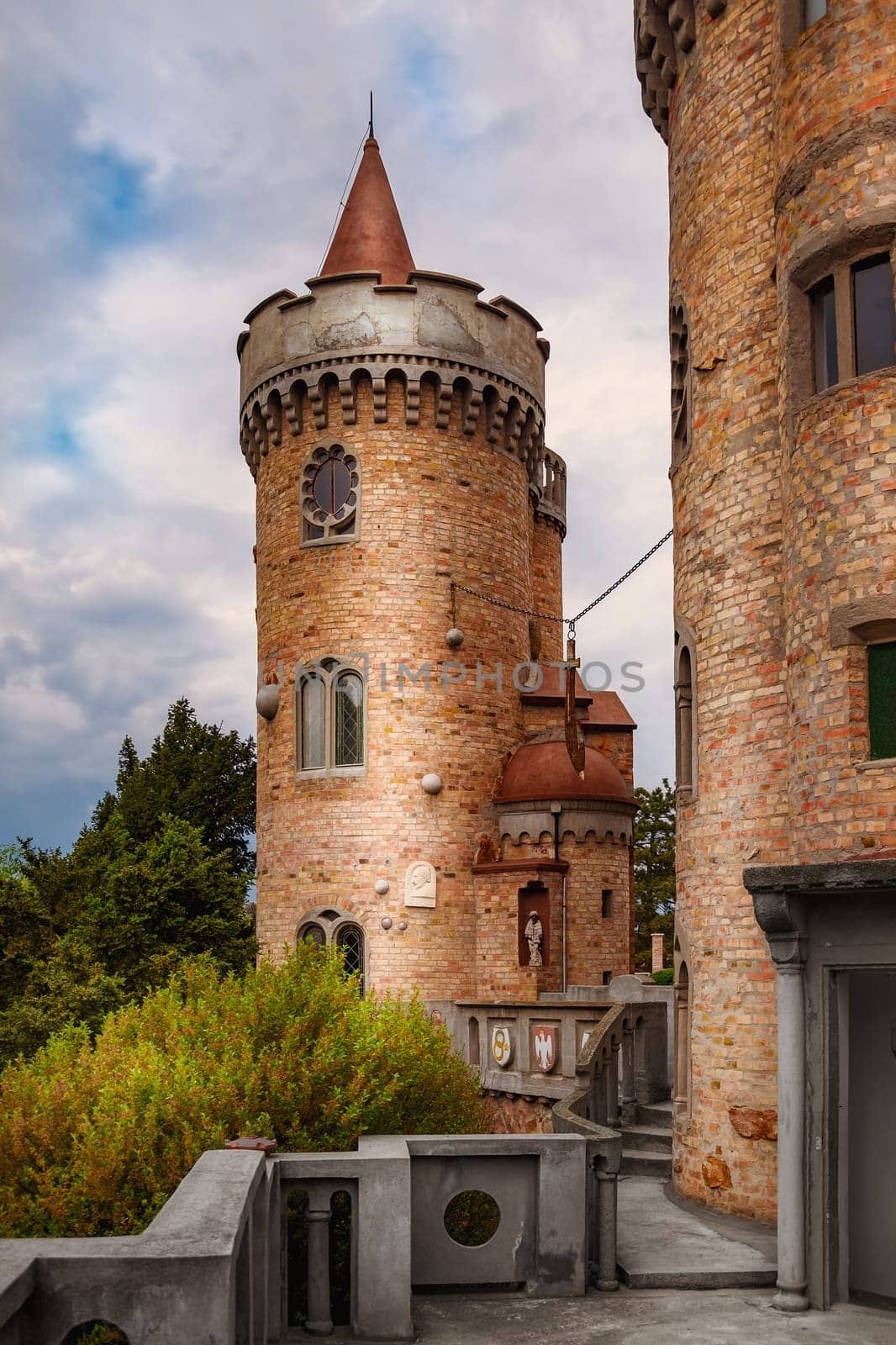 Fragment of the Castle in Szekesfehervar, Hungary