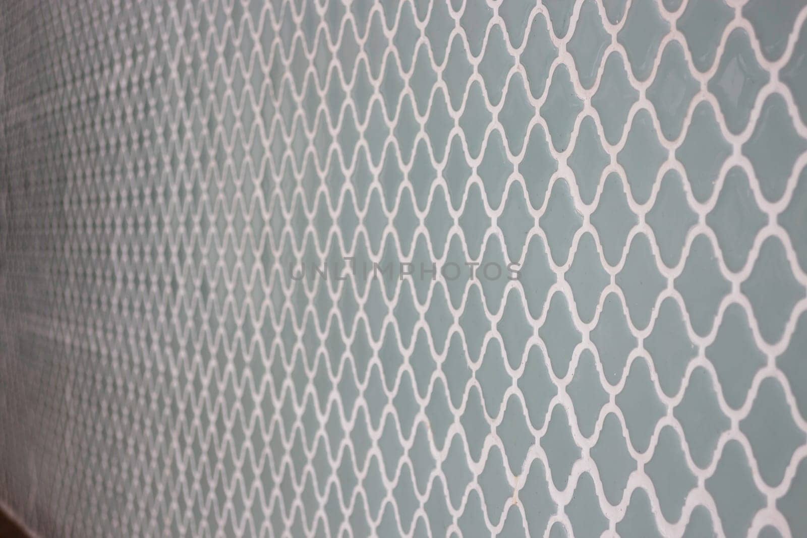 Vintage green decorative pattern of wallpaper, stock photo