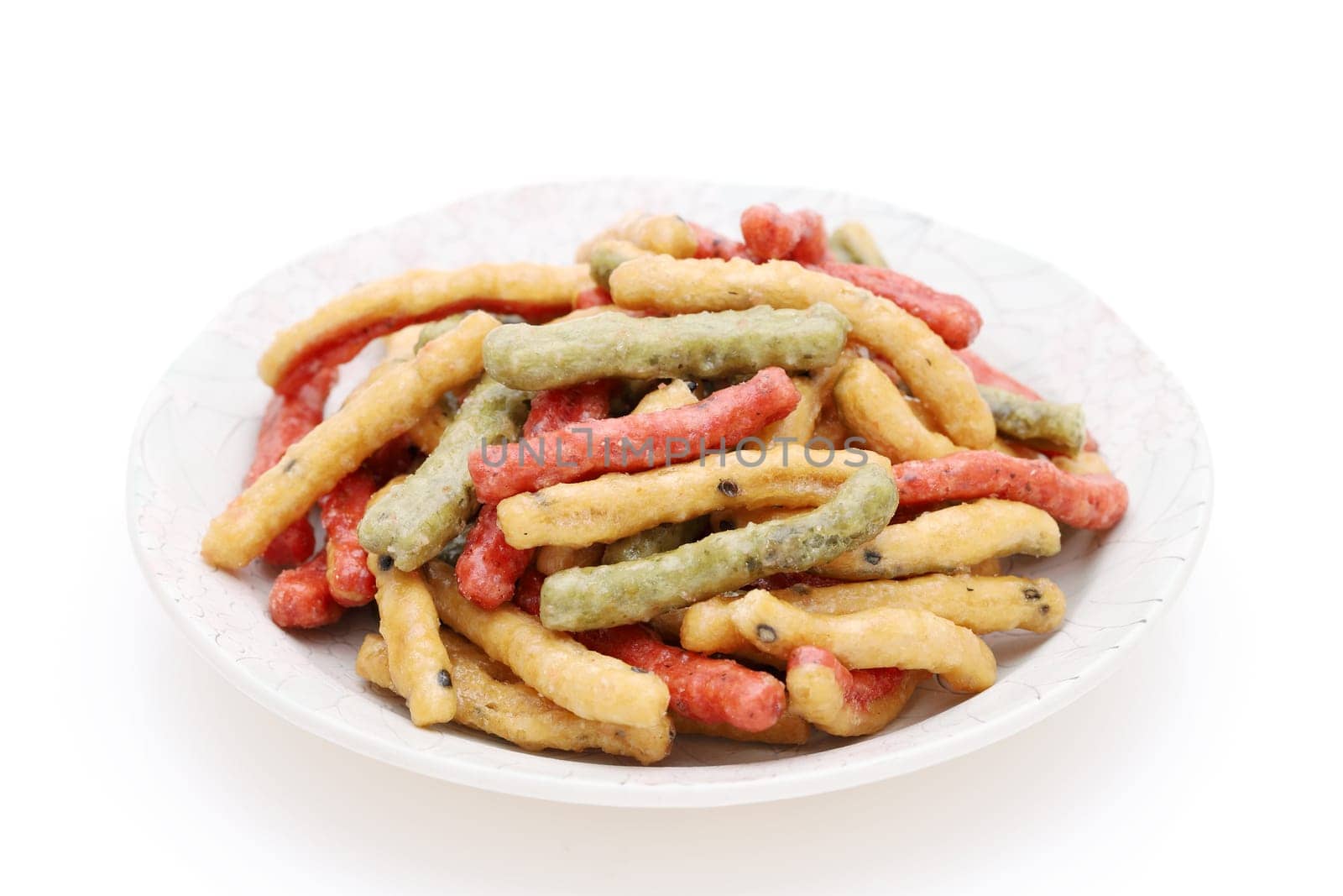 Traditional Japanese snack food, Karinto fried cookies