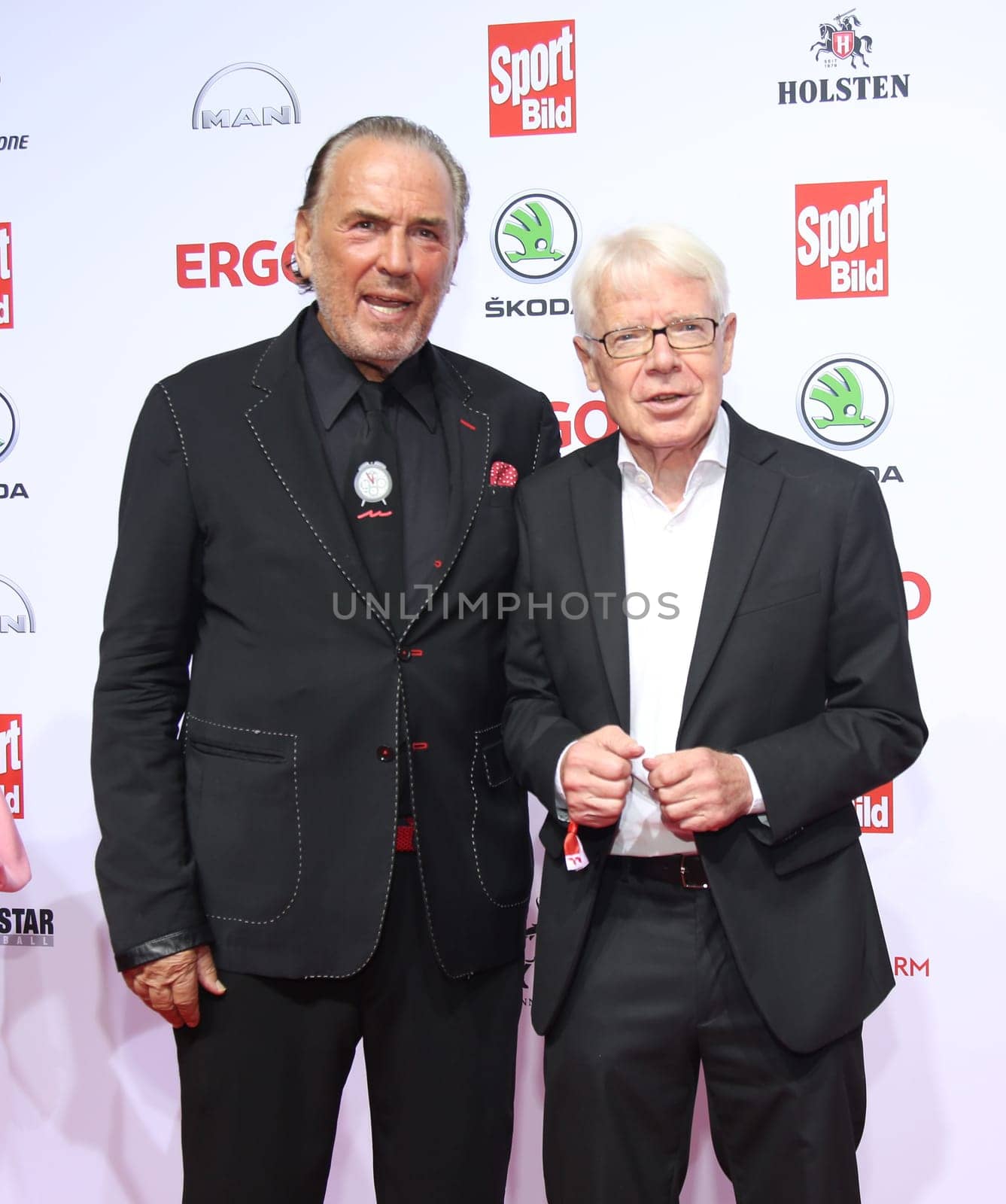 Juergen Hunke and Reinhard Rauball ,.Sport BILD Award 2019 at the Fischauktionhall Hamburg , 19.08.2019