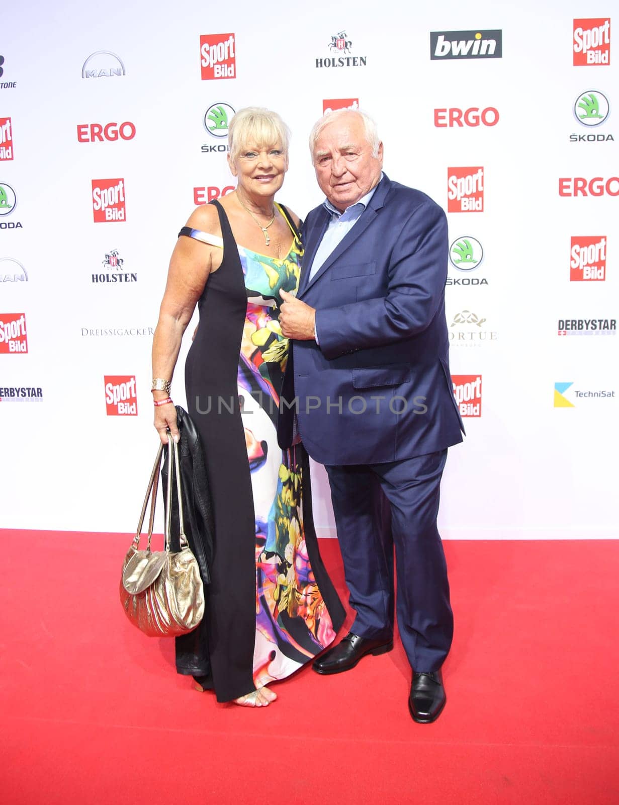 Uli Wegner and wife  Margret.Sport BILD Award 2019 at the Fischauktionhall Hamburg , 19.08.2019