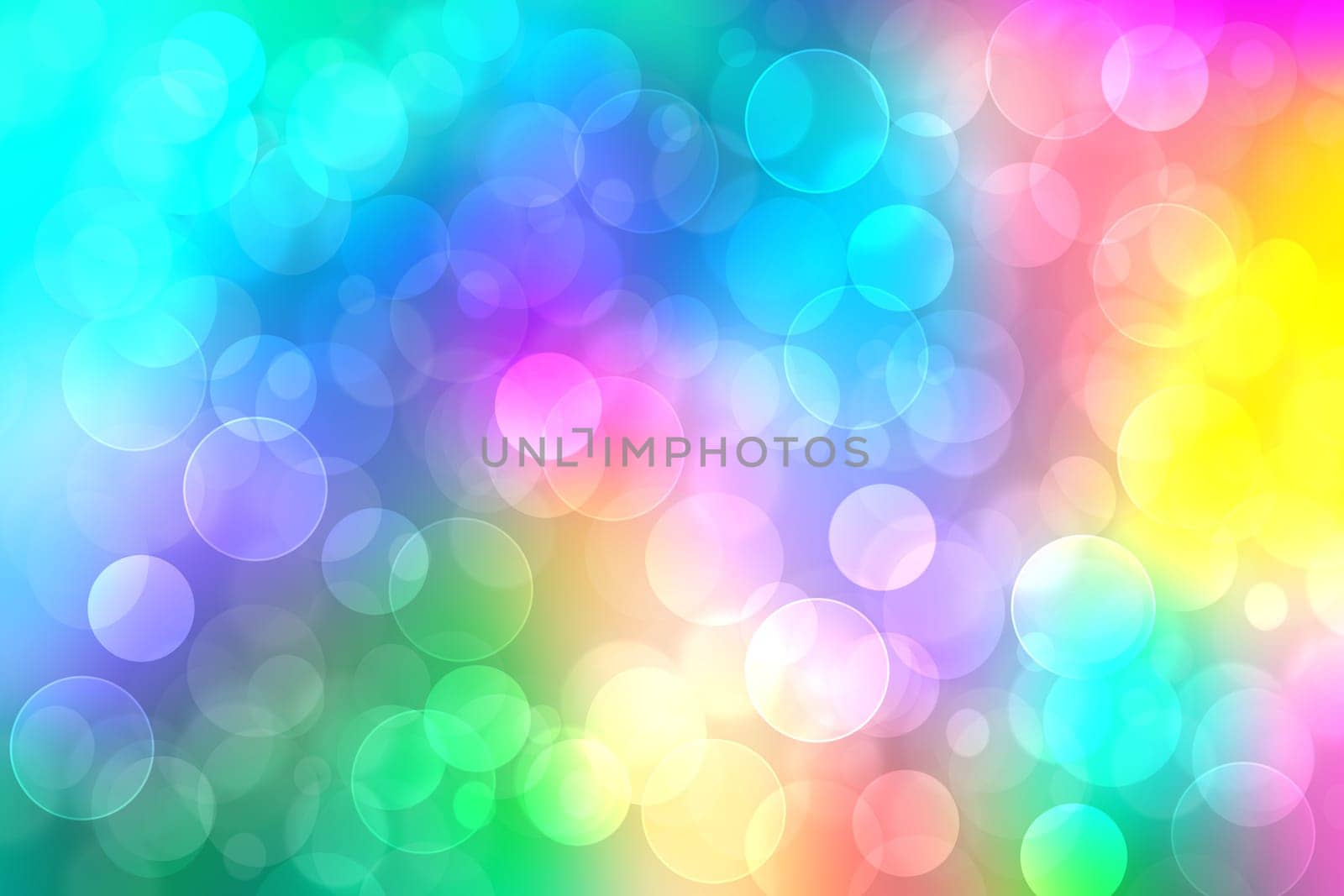 Rainbow background. Abstract fresh delicate pastel vivid colorful fantasy rainbow background texture with defocused bokeh lights. Beautiful light texture.