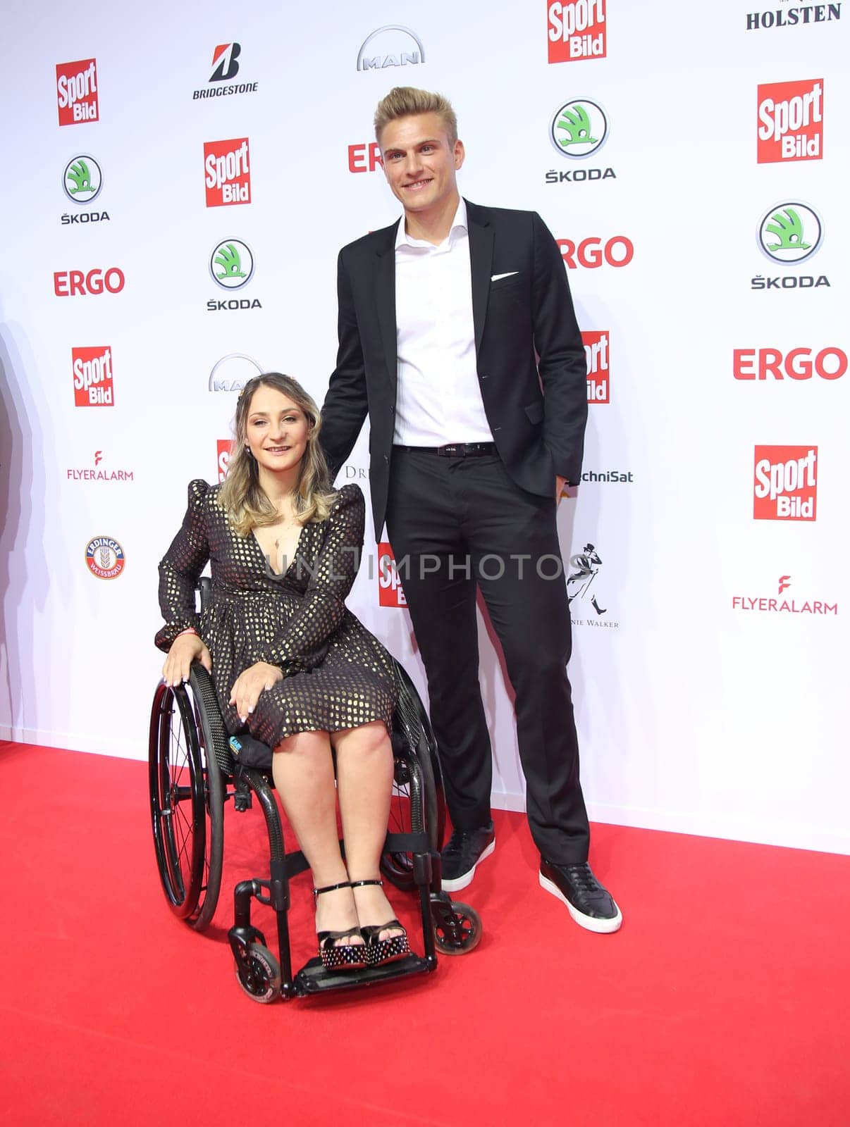 Kristina Vogel and Marcel Kittel.Sport BILD Award 2019 at the Fischauktionhall Hamburg , 19.08.2019