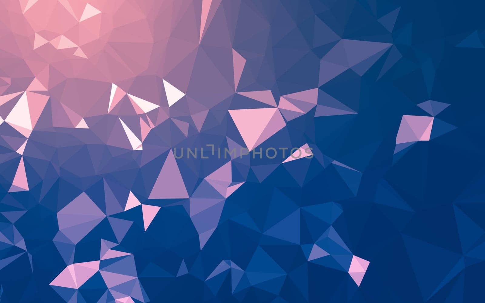 Abstract low poly background, geometry triangle, mosaic pastel color background