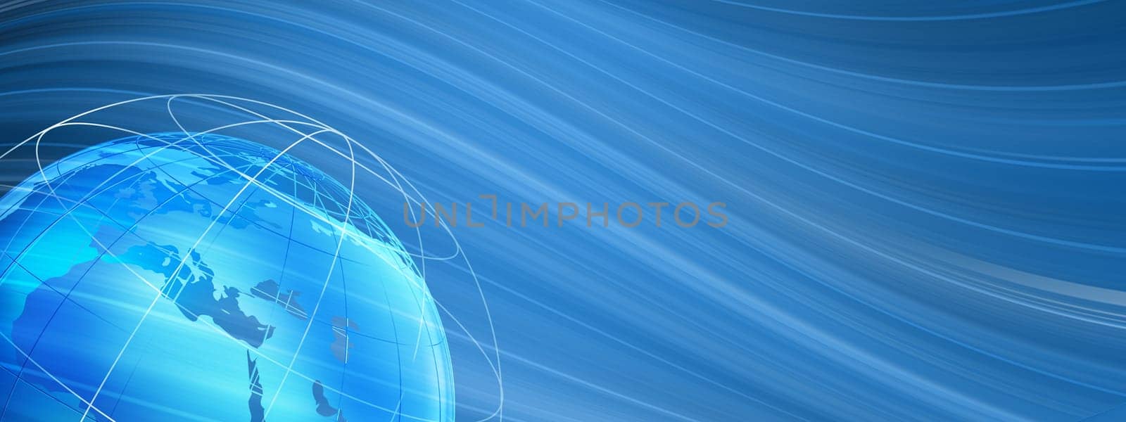 Graphical Technology Communication Background
