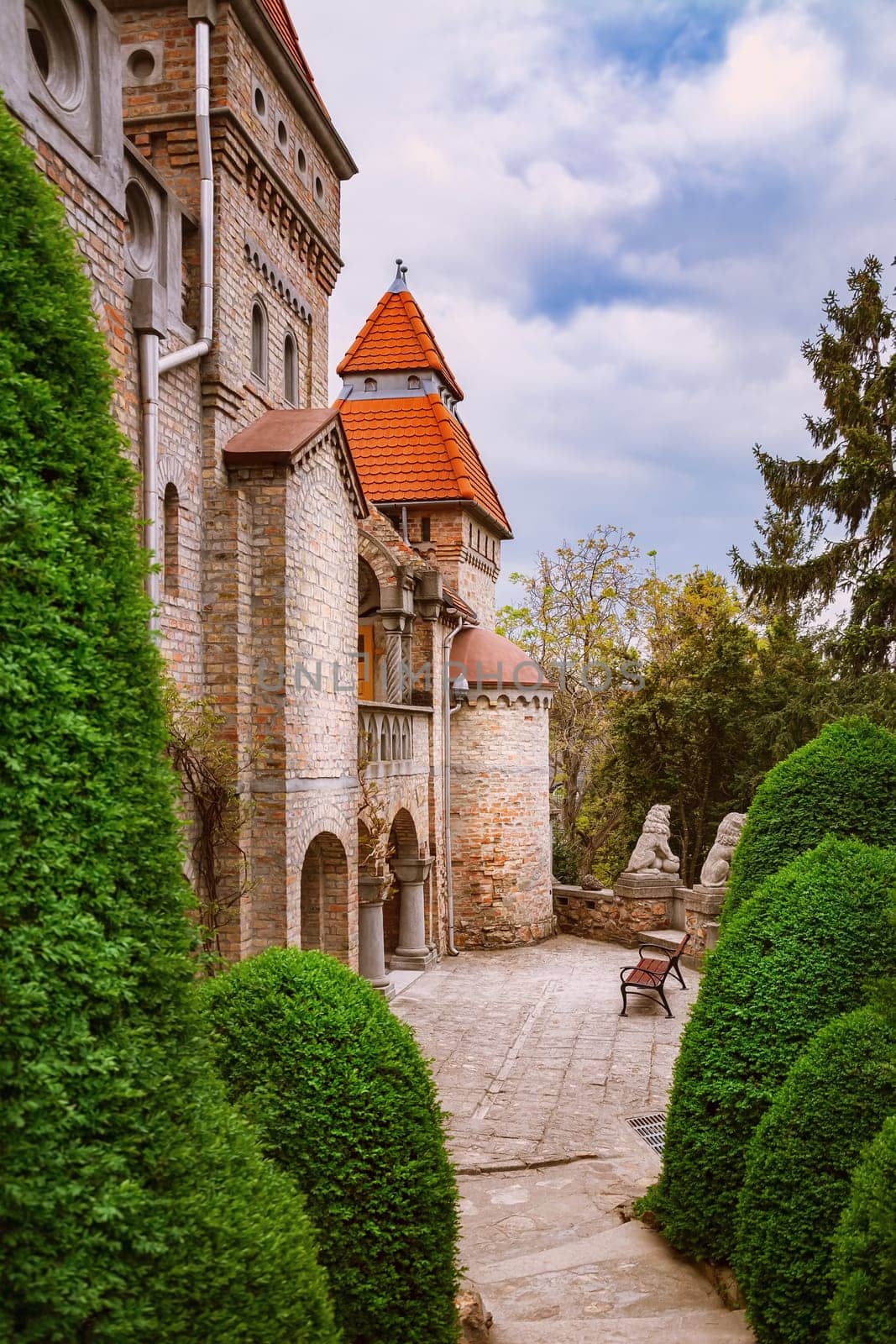 Bory Castle in the City of Szekesfehervar, Hungary