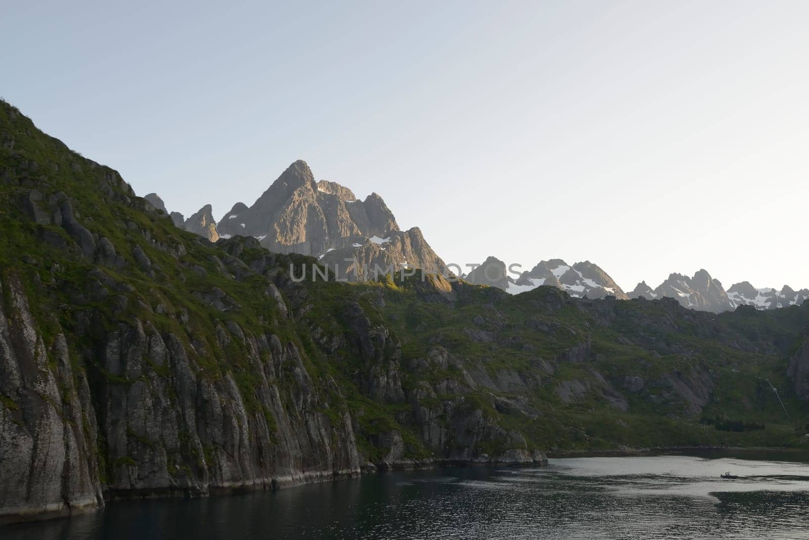 trollfjord in northern norway