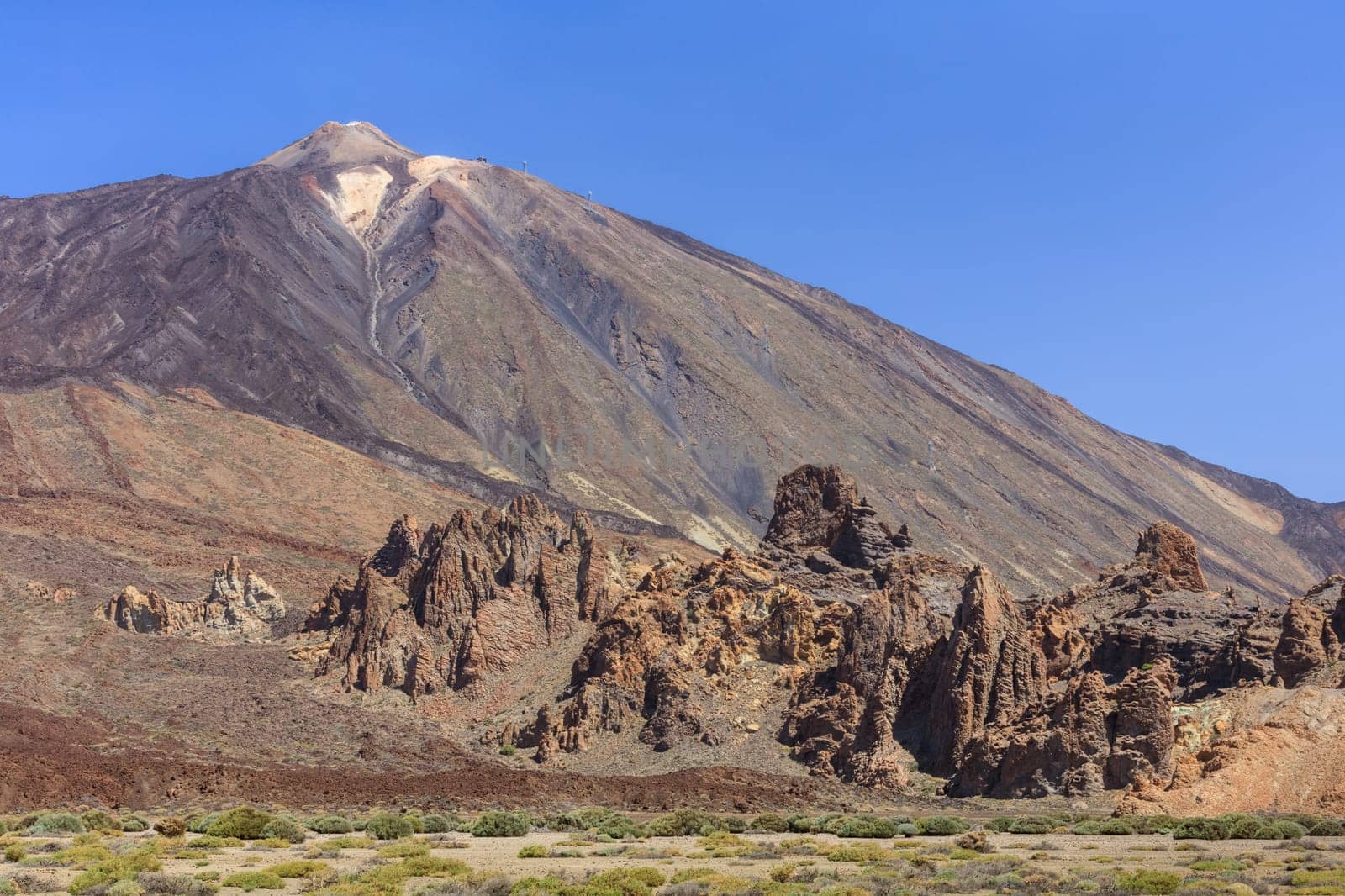 Volcano El Teide in The National Park of Las Canadas del Teide. Tenerife, Spain