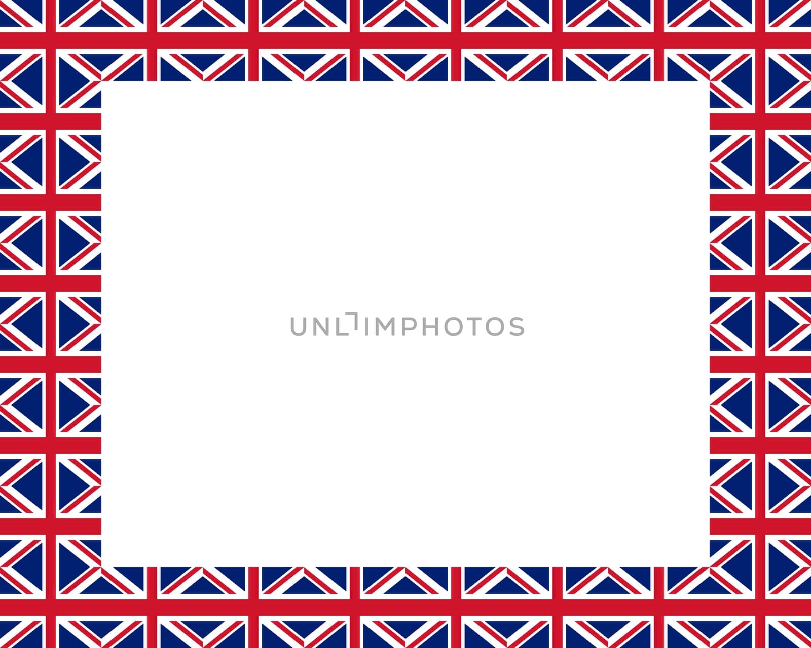 British flag with copy space