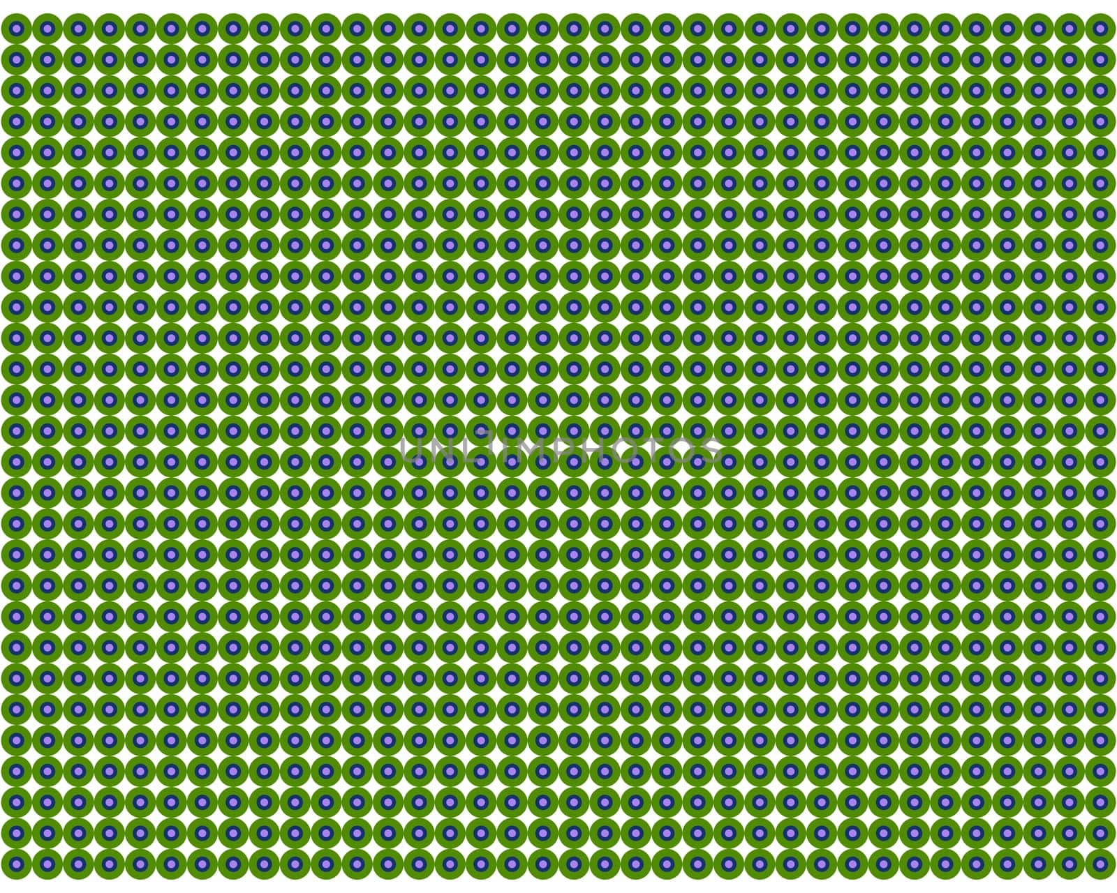 Background with colored circles