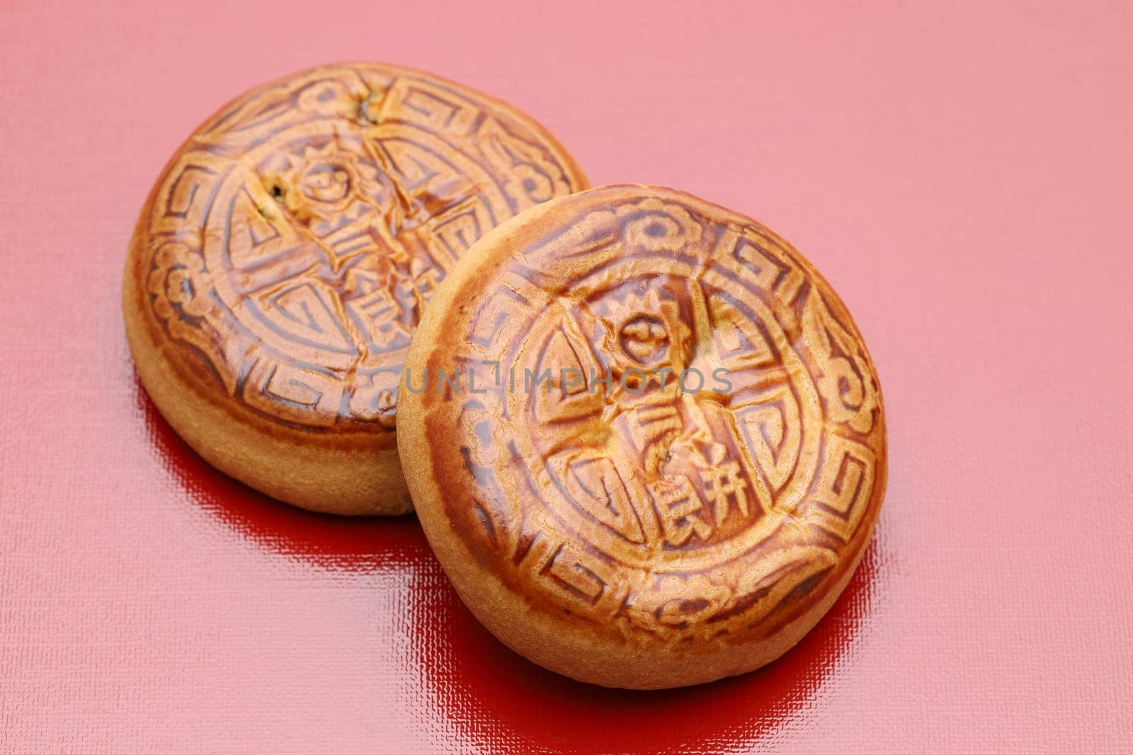 Traditional mooncake for Chinese mid autumn festival