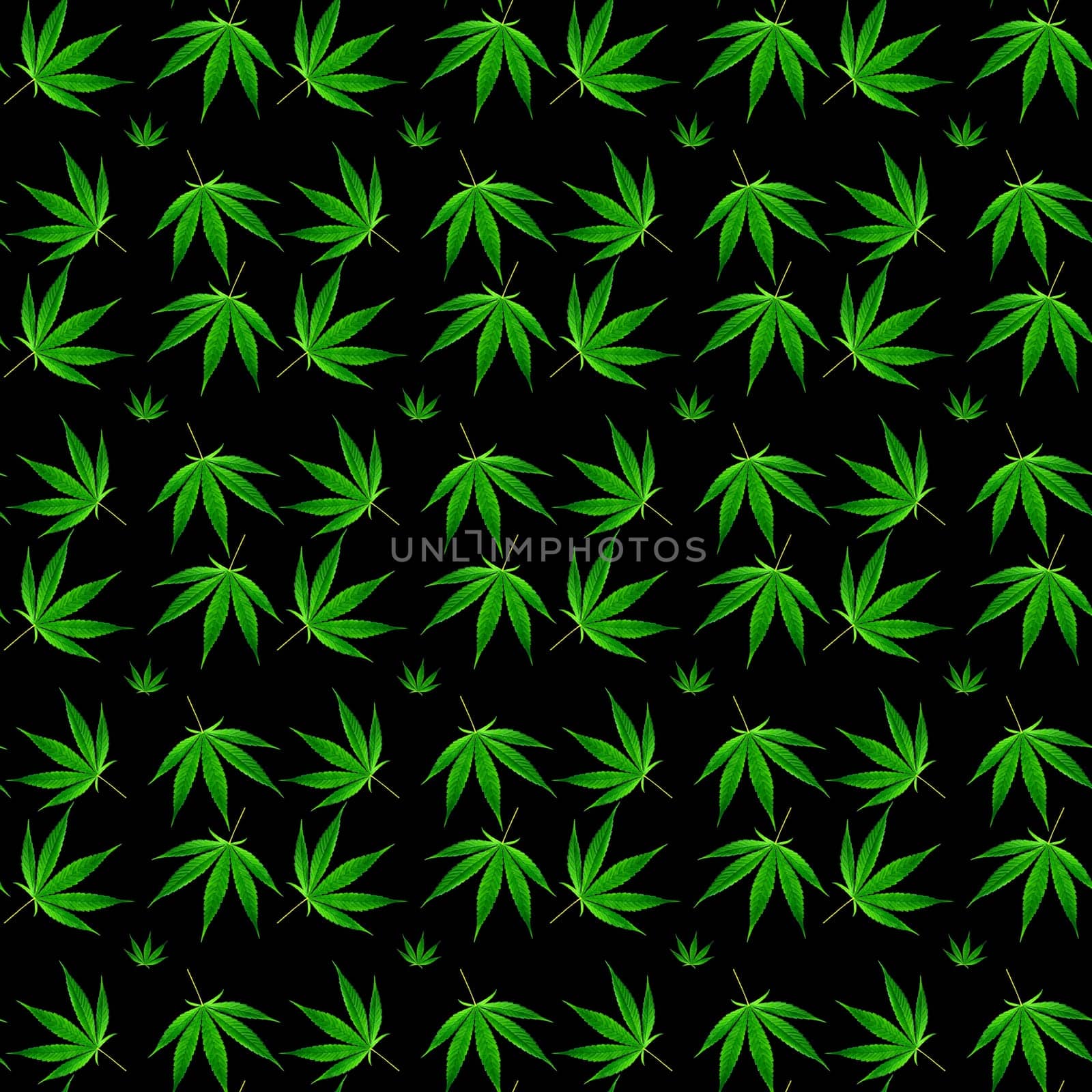 marijuana or cannabis leaves seamless background pattern wallpaper