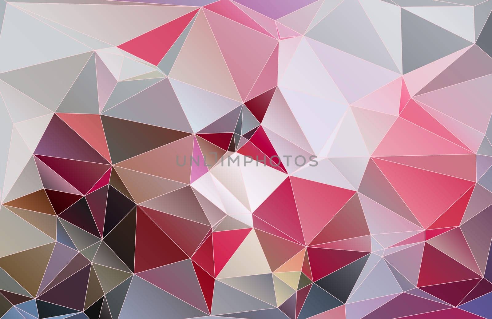 abstract pattern of triangles, seamless background polygonal