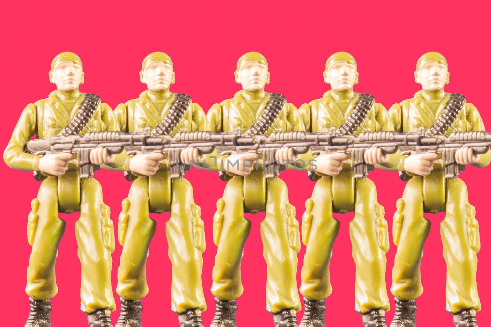 Toy soldiers of navy seals. Miniature of Soldiers