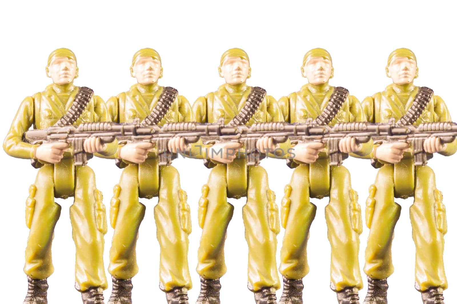 Toy soldiers of navy seals. Miniature of Soldiers