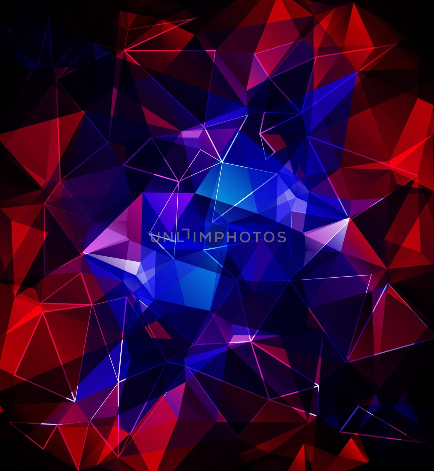 Colorful Polygonal Mosaic Background, illustration,  Creative  Design
