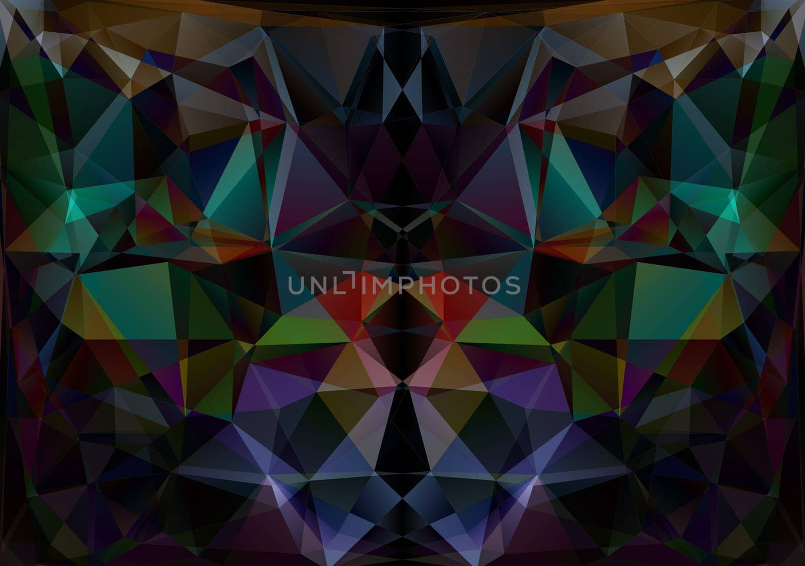 Colorful Polygonal Mosaic Background, illustration,  Creative  Design