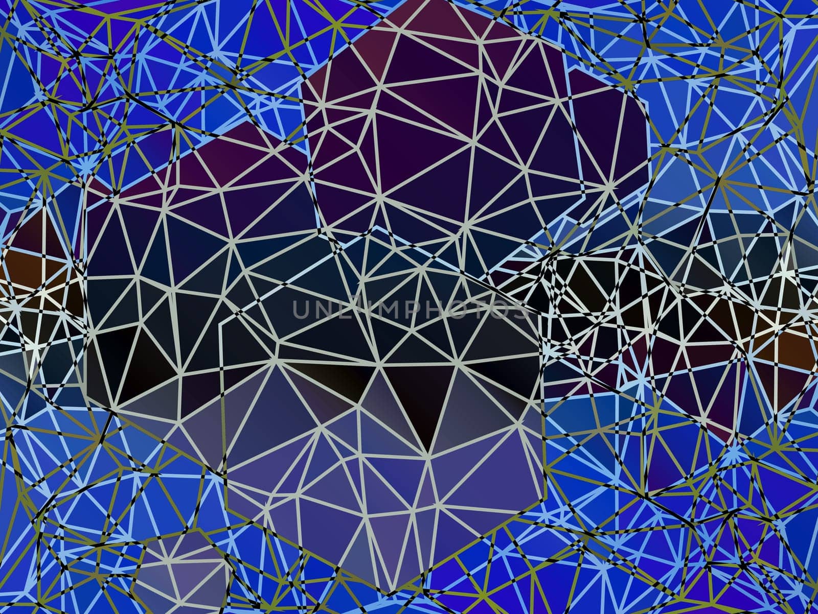 Colorful Polygonal Mosaic Background, illustration,  Creative  Design