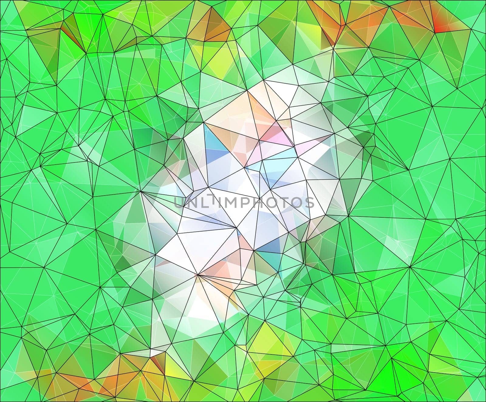 Colorful Polygonal Mosaic Background, illustration,  Creative  Design