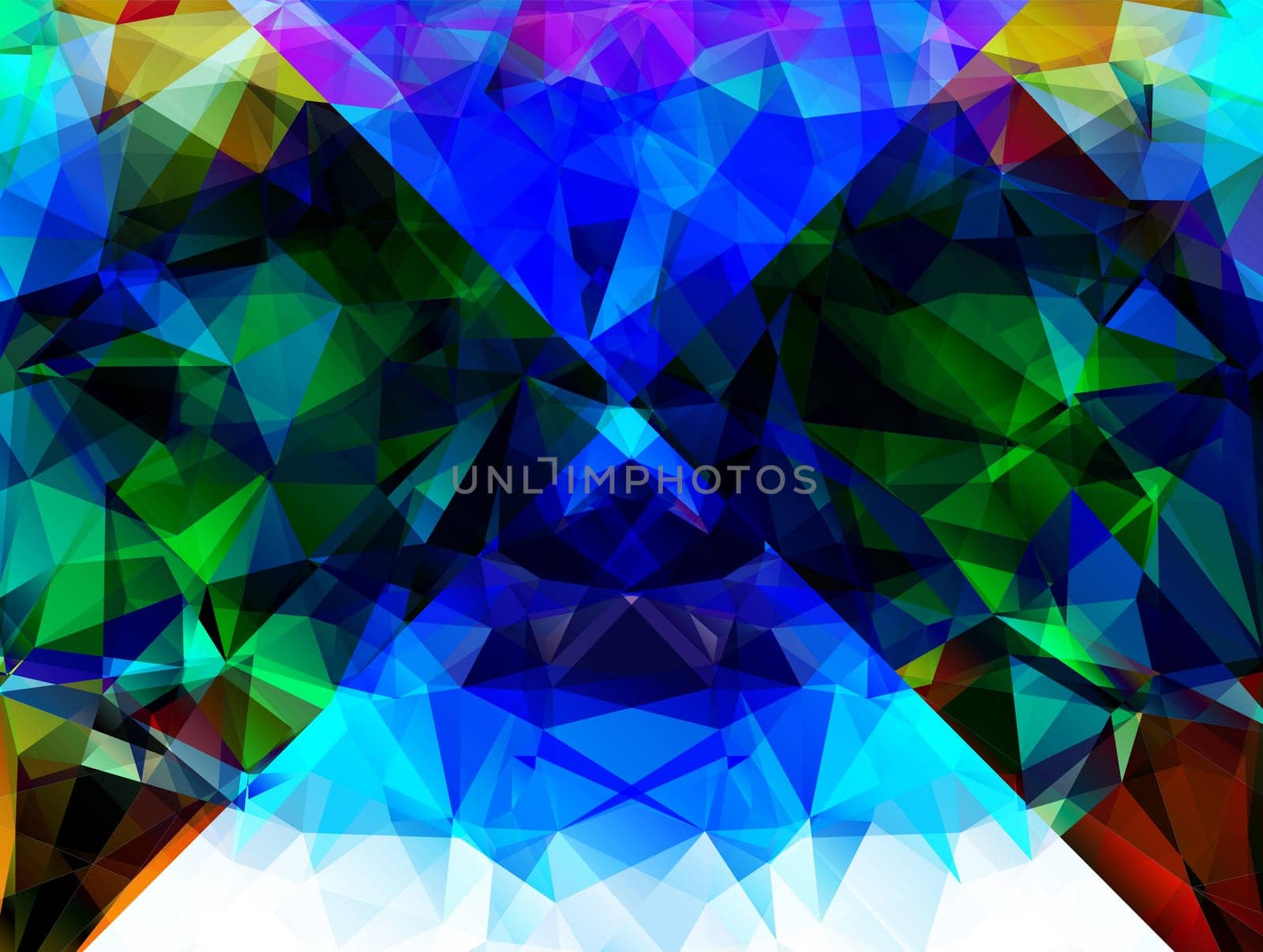 Colorful Polygonal Mosaic Background, illustration,  Creative  Design