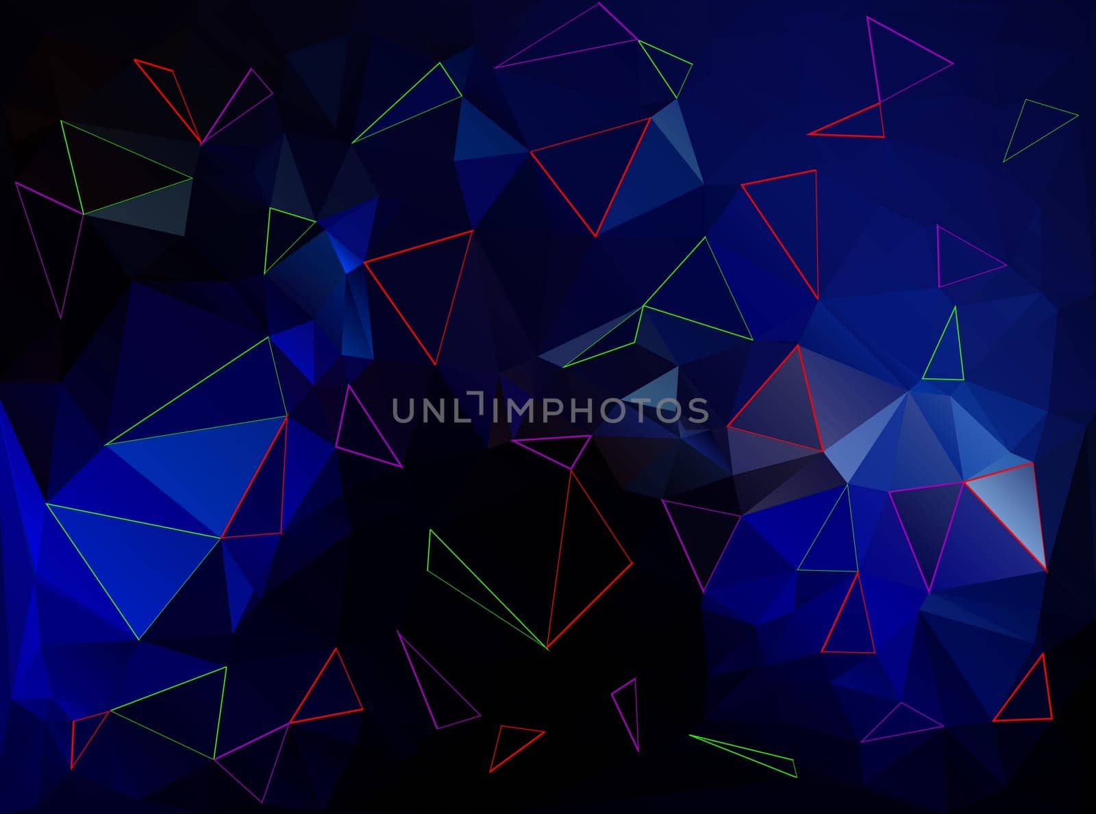 Colorful Polygonal Mosaic Background, illustration,  Creative  Design