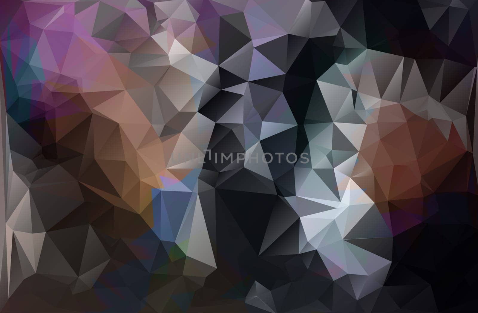 Colorful Polygonal Mosaic Background, illustration,  Creative  Design