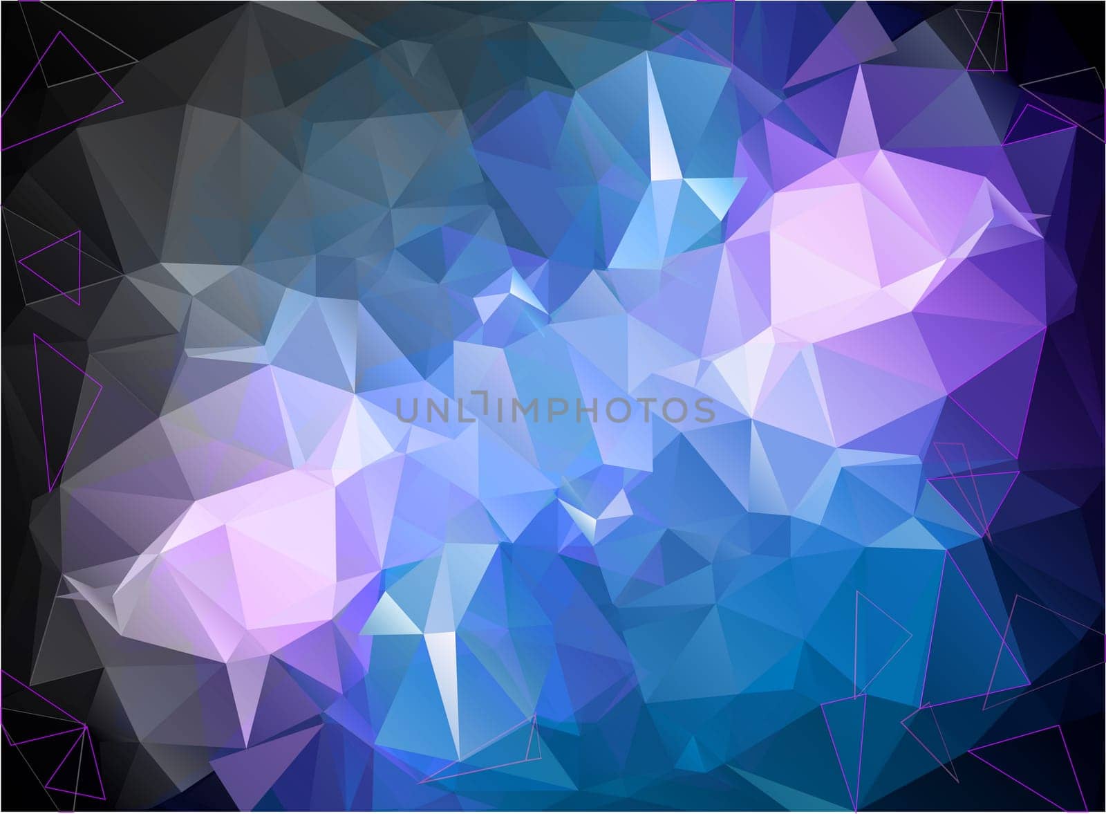 Colorful Polygonal Mosaic Background, illustration,  Creative  Design