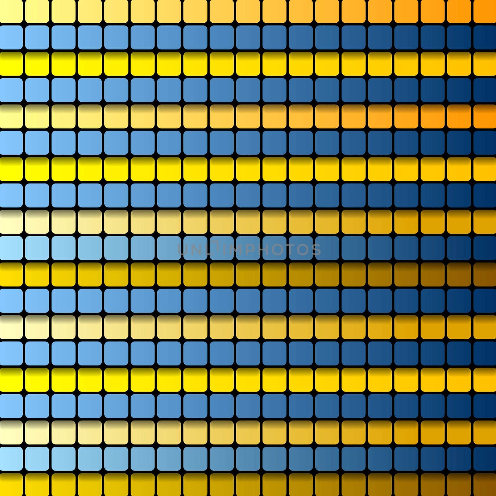 Colorful squares tech vector background