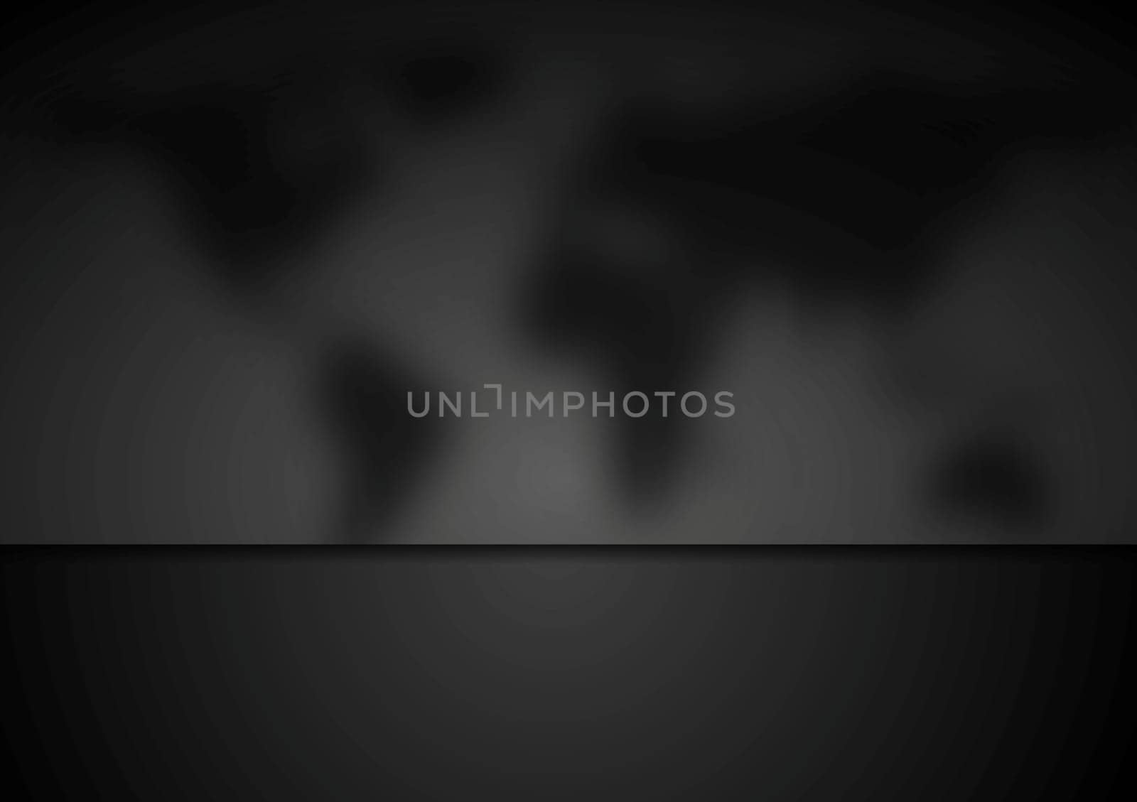 Black blurred map vector design