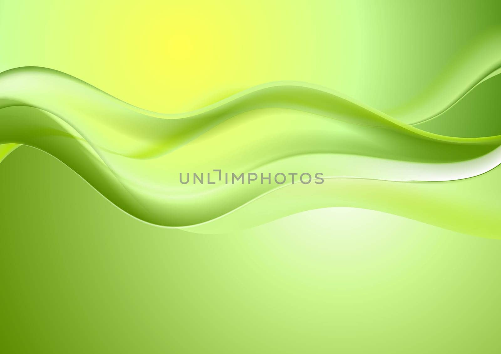 Abstract bright waves design. Vector background