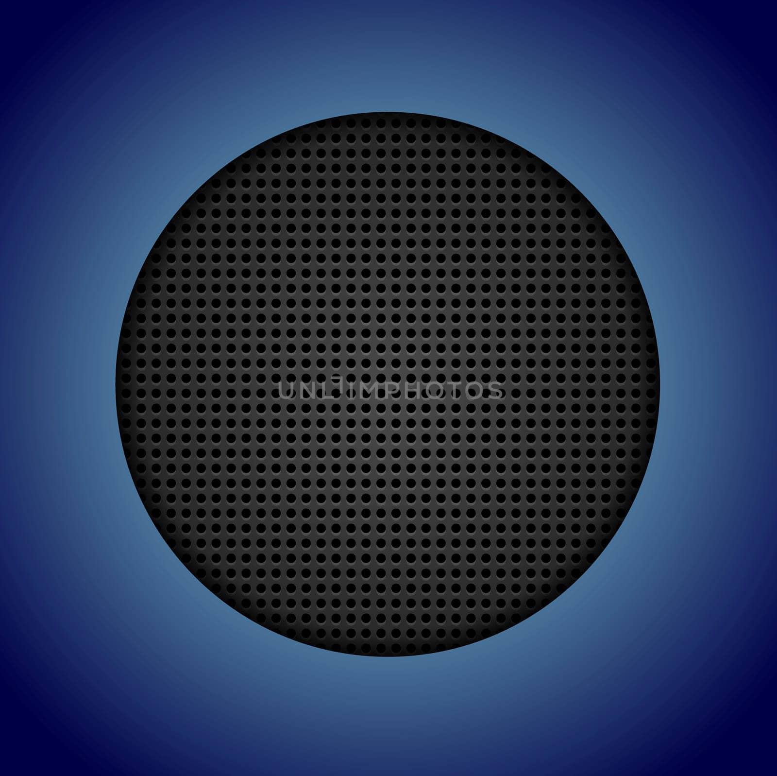 Abstract dark perforated texture. Vector background