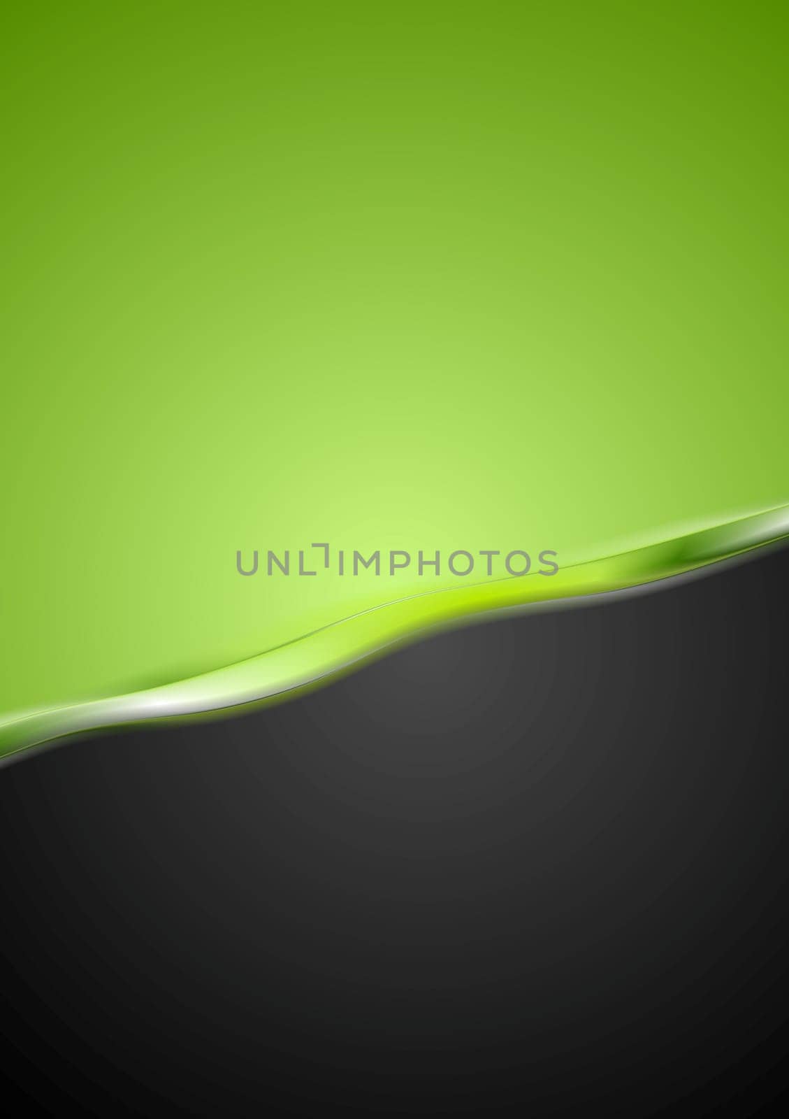 Abstract contrast wavy vector background