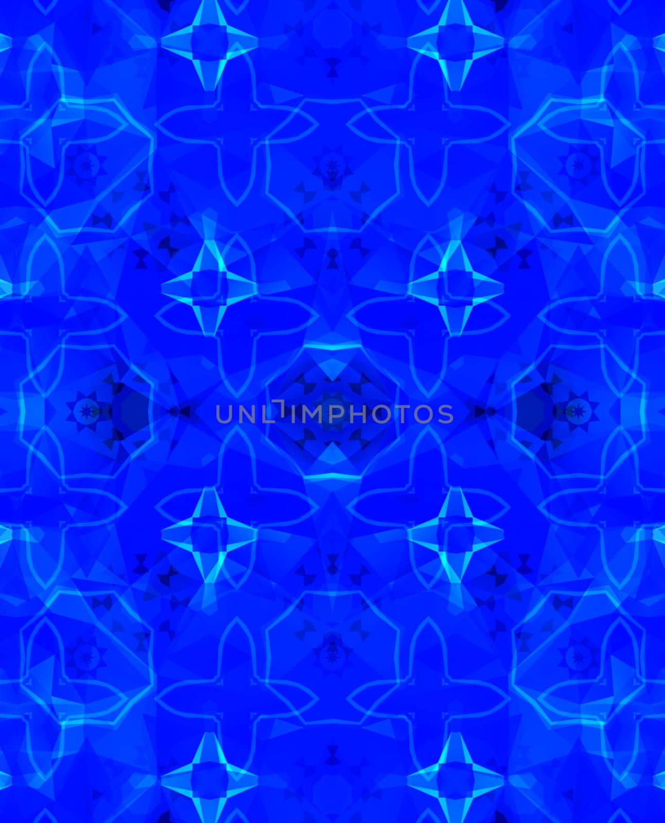 Ethnic pattern. Abstract kaleidoscope fabric design texture