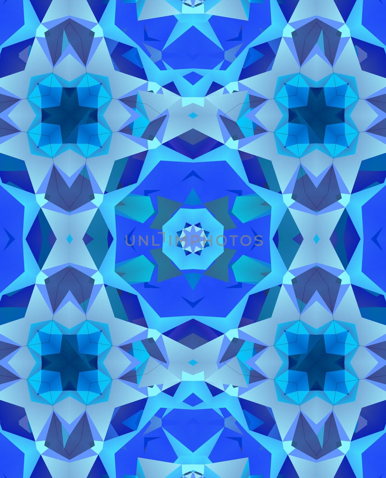 Ethnic pattern. Abstract kaleidoscope fabric design texture