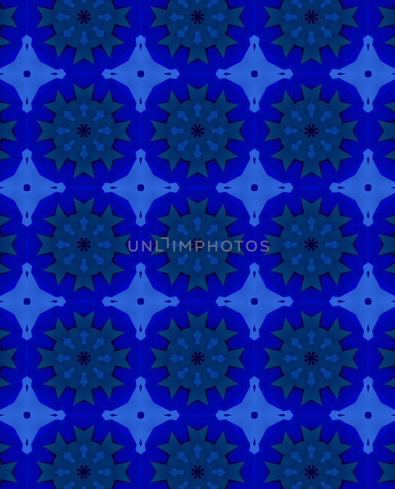 Ethnic pattern. Abstract kaleidoscope fabric design texture