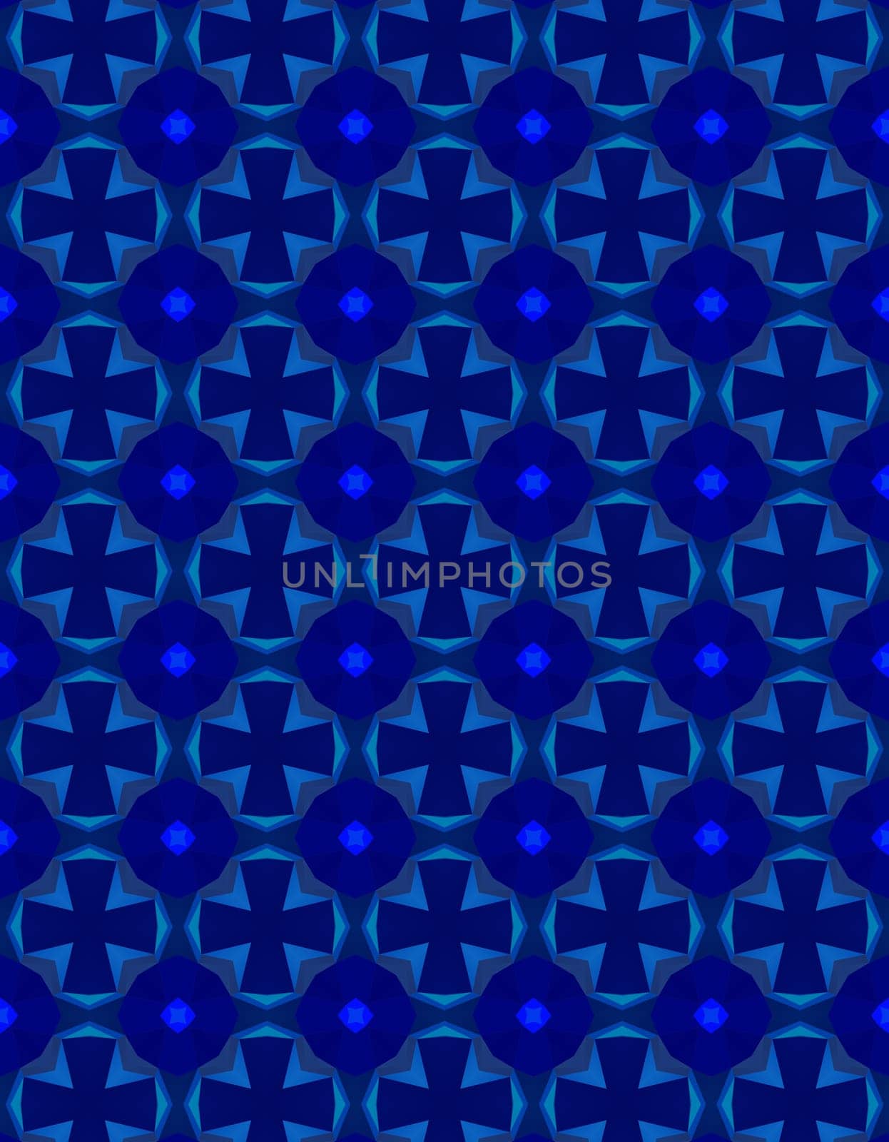 Ethnic pattern. Abstract kaleidoscope fabric design texture