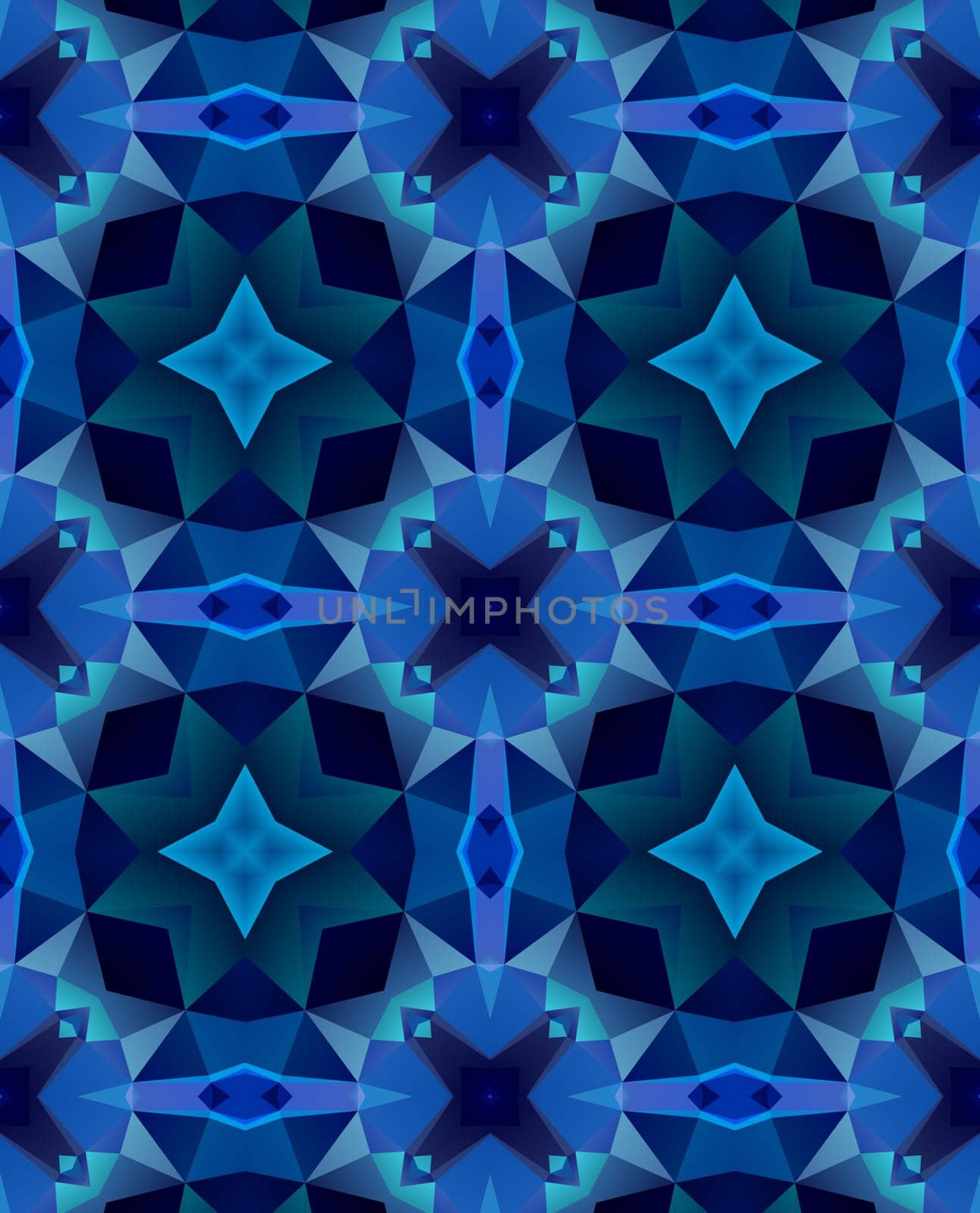 Ethnic pattern. Abstract kaleidoscope fabric design texture