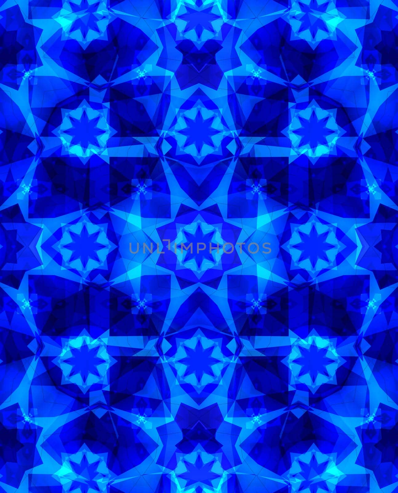 Ethnic pattern. Abstract kaleidoscope fabric design texture