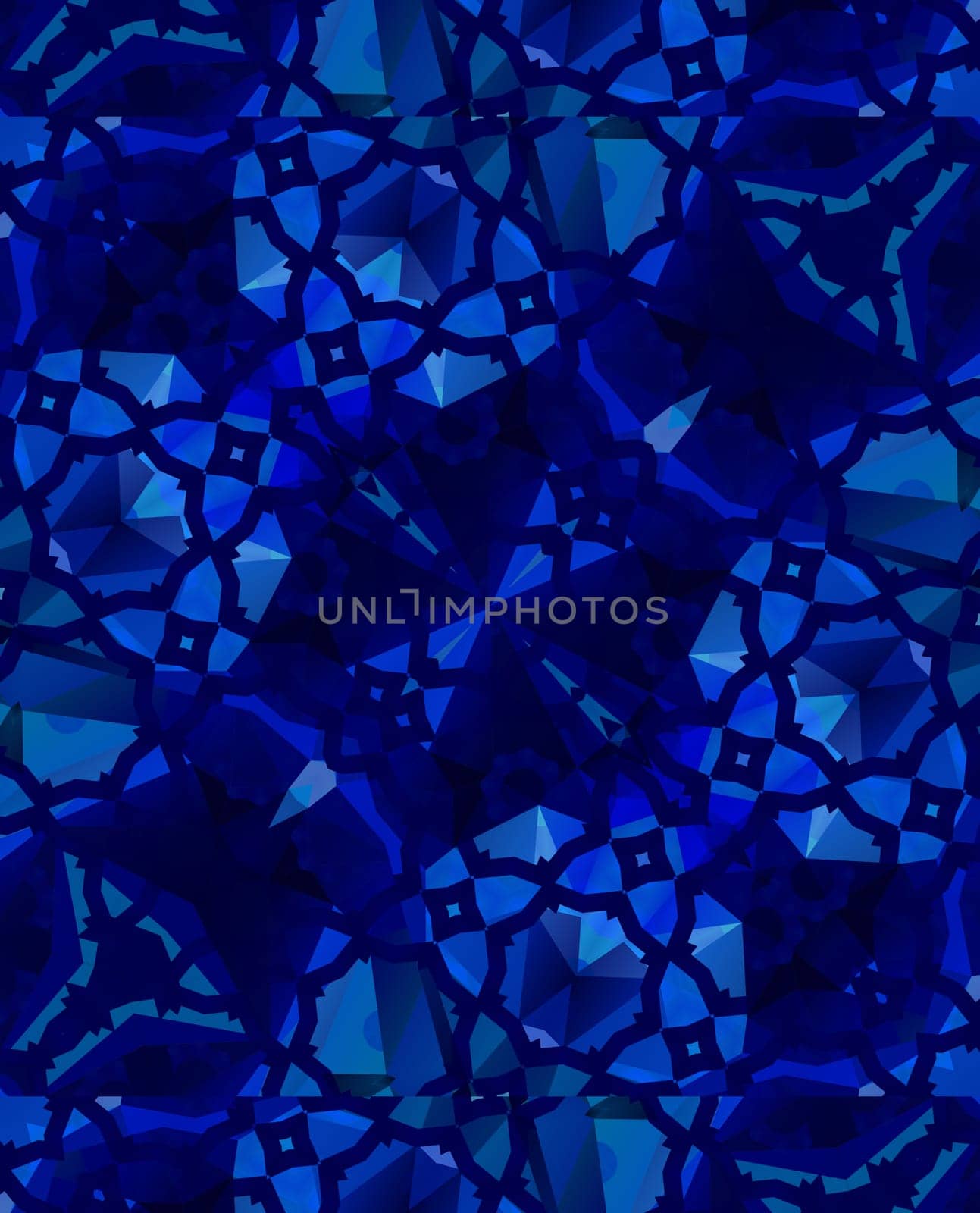 Ethnic pattern. Abstract kaleidoscope fabric design texture