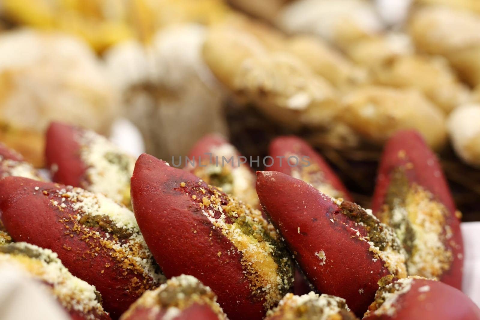 Fresh bread just prepared from a master bakery