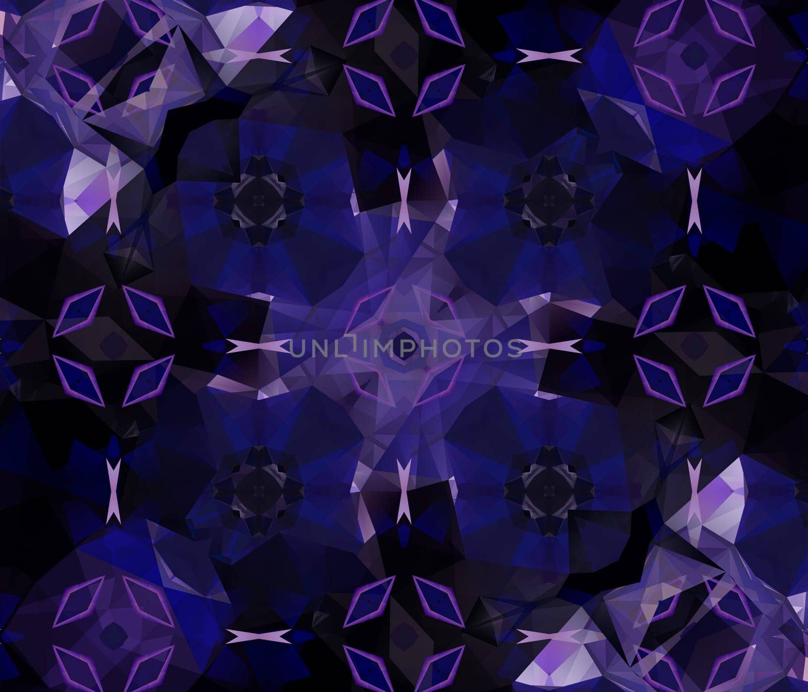 Ethnic pattern. Abstract kaleidoscope fabric design texture
