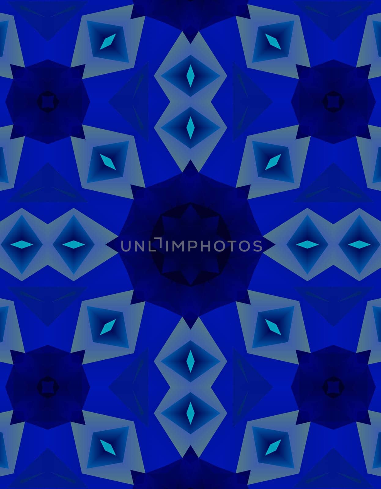 Ethnic pattern. Abstract kaleidoscope fabric design texture