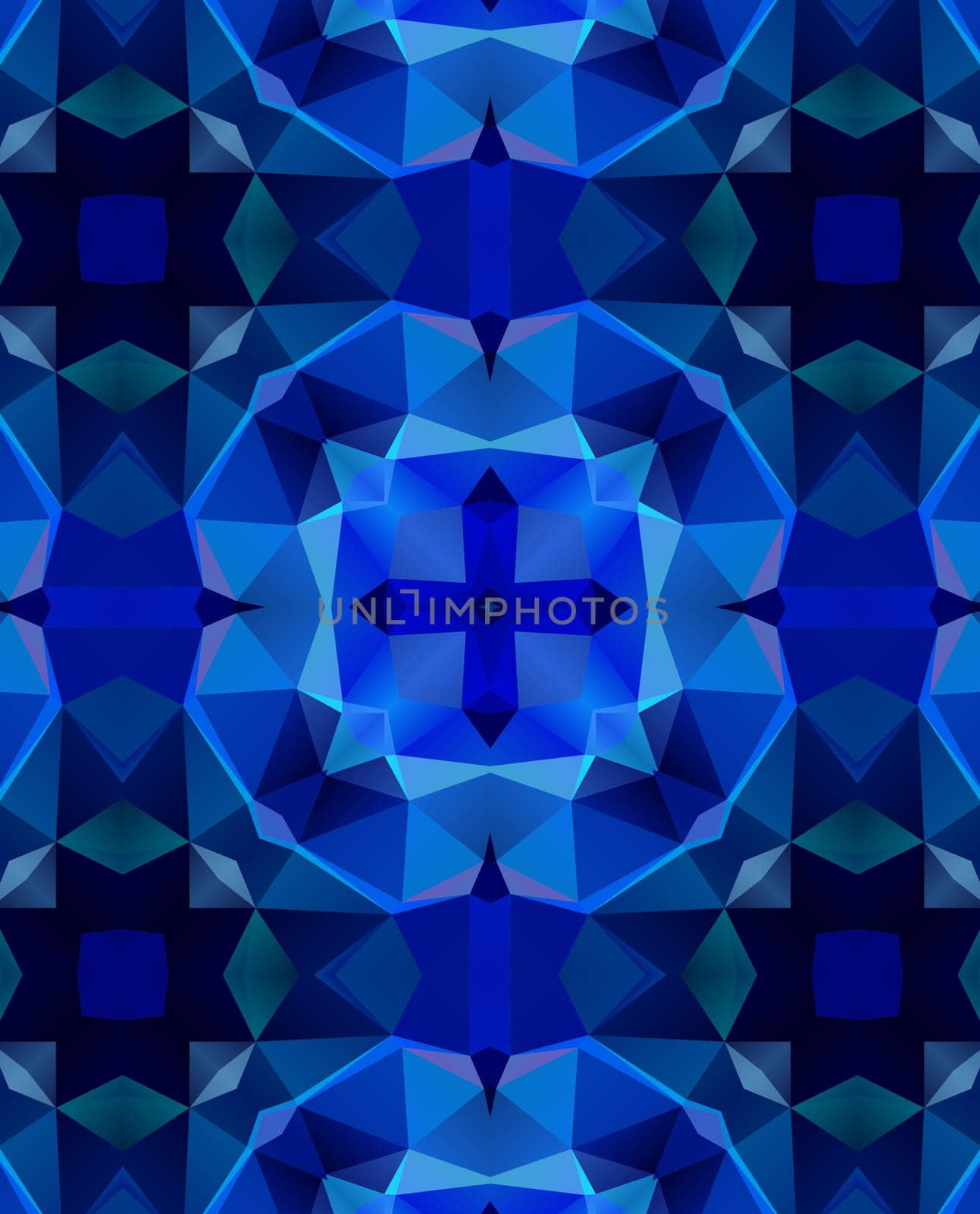 Ethnic pattern. Abstract kaleidoscope fabric design texture
