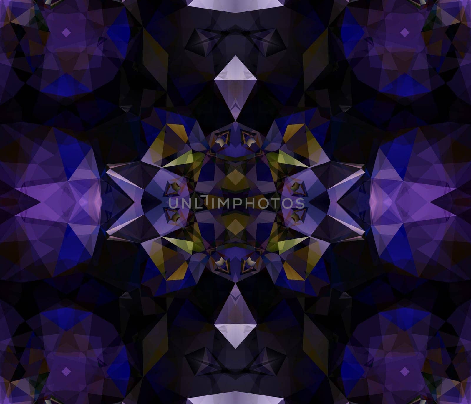 Ethnic pattern. Abstract kaleidoscope fabric design texture