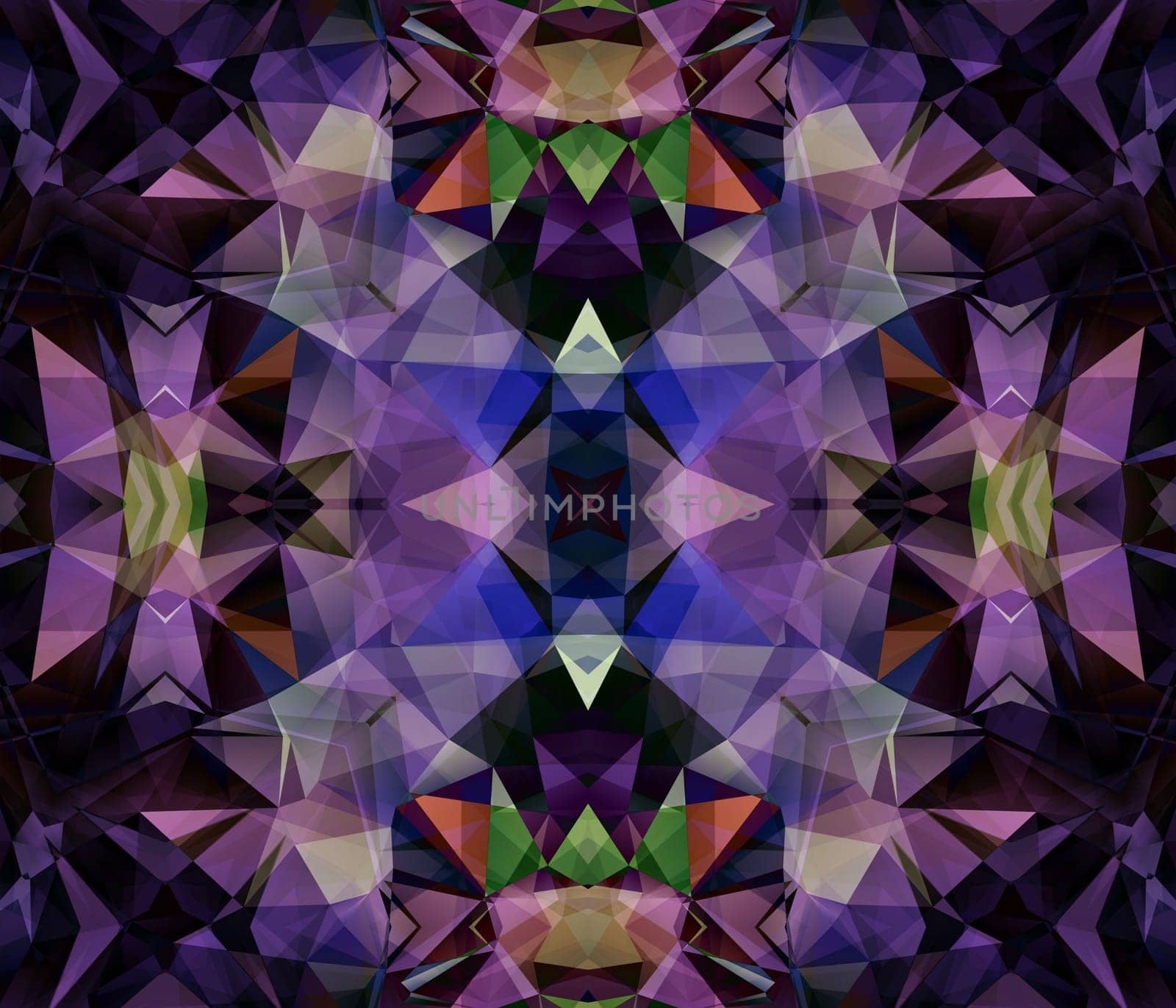 Ethnic pattern. Abstract kaleidoscope fabric design texture