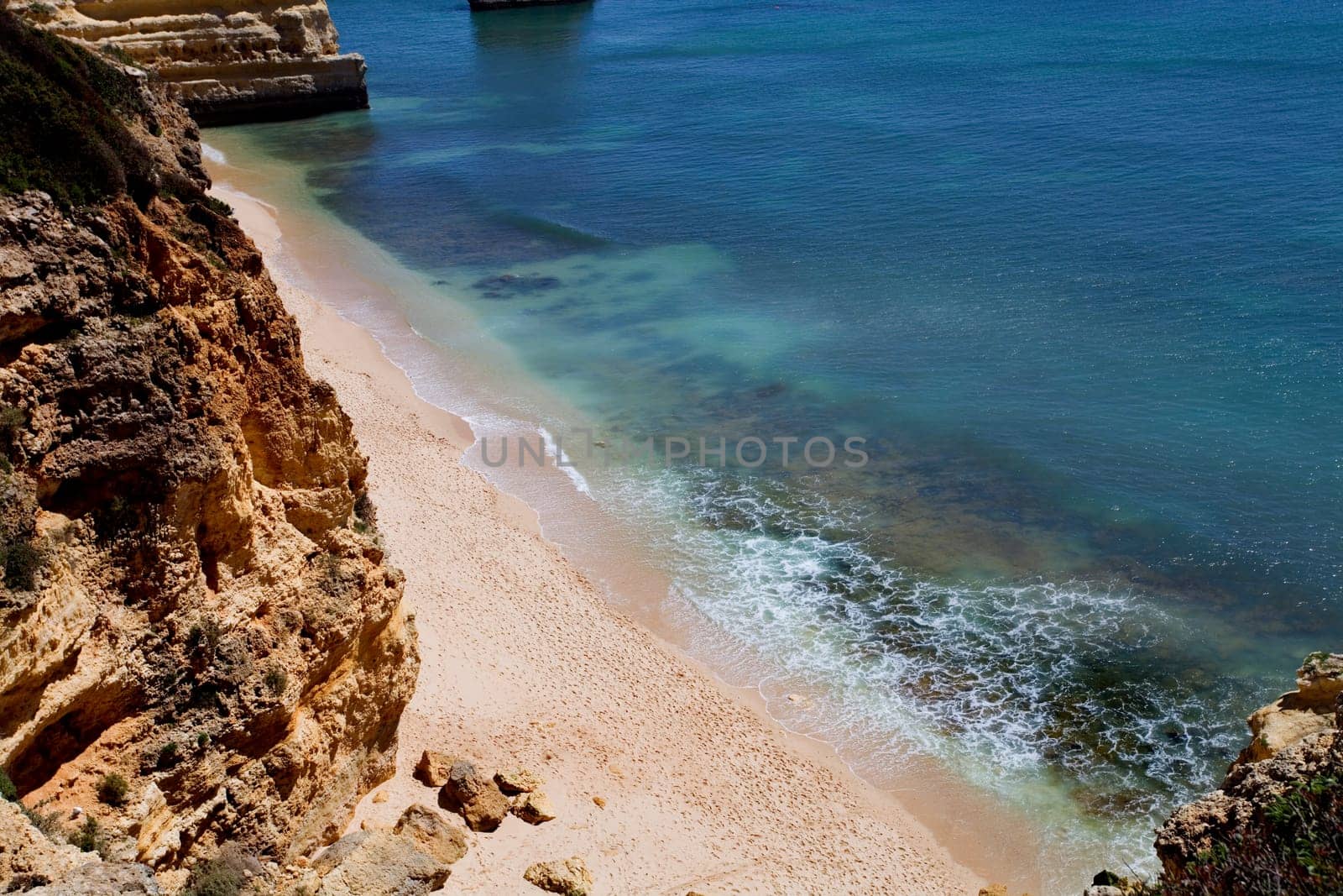 Portuguese Algarve beach, the south of the country