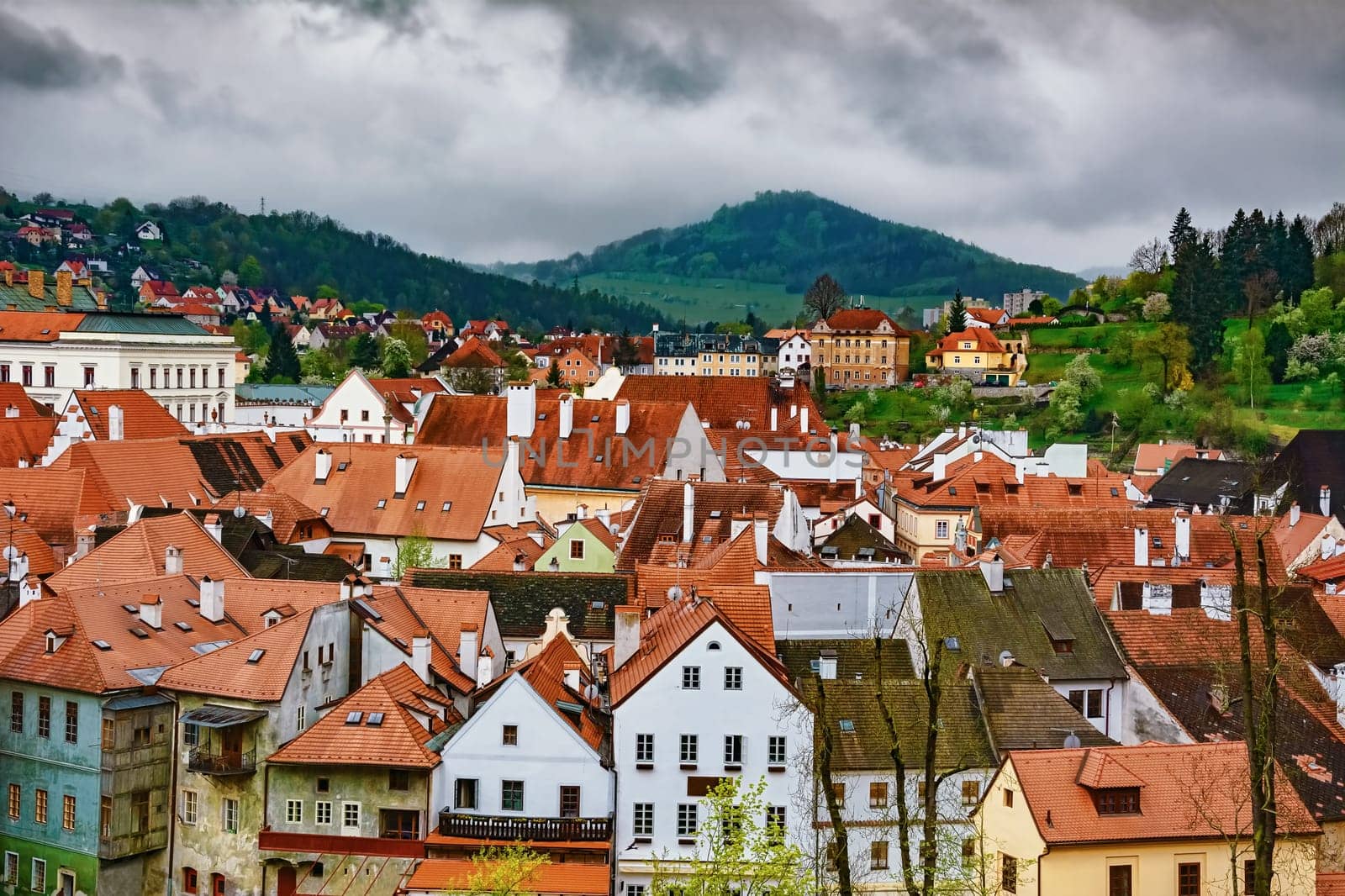 View of the Cesky Krumlov, Czech Republic