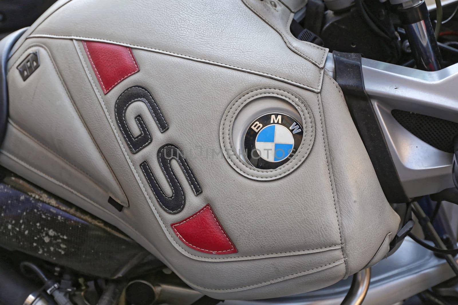 Athens, Greece - May 05, 2015: Bmw GS Enduro Motorcycle in Athens, Greece.