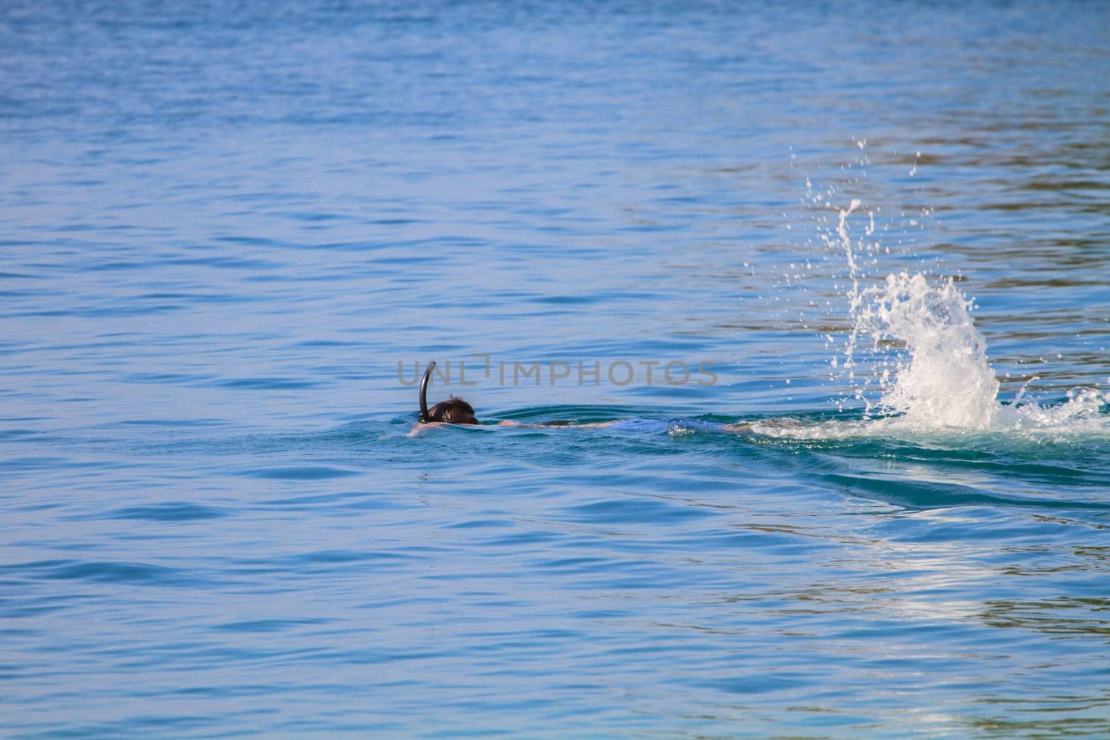 snorkeling in Tropical beach scenery, View of koh hong island krabi,Thailand