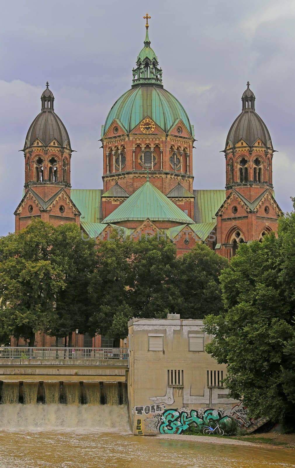 Evangelical Lukaskirche in Munich